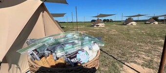 King Bell Tent at Lake Texoma