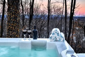 Baignoire à remous extérieure