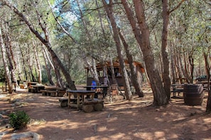 Udendørs spisemuligheder