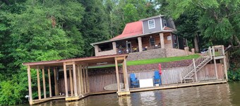 Lakefront Paradise with boat dock