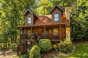 Exterior - Cozy Cabin- 5mins From Pigeon Forge - Hot Tub (Pigeon Forge)