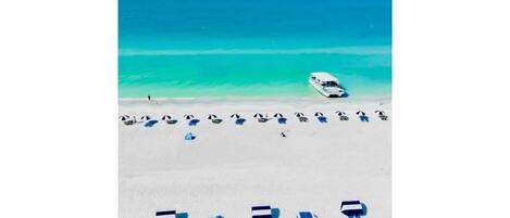 Beach nearby, beach towels