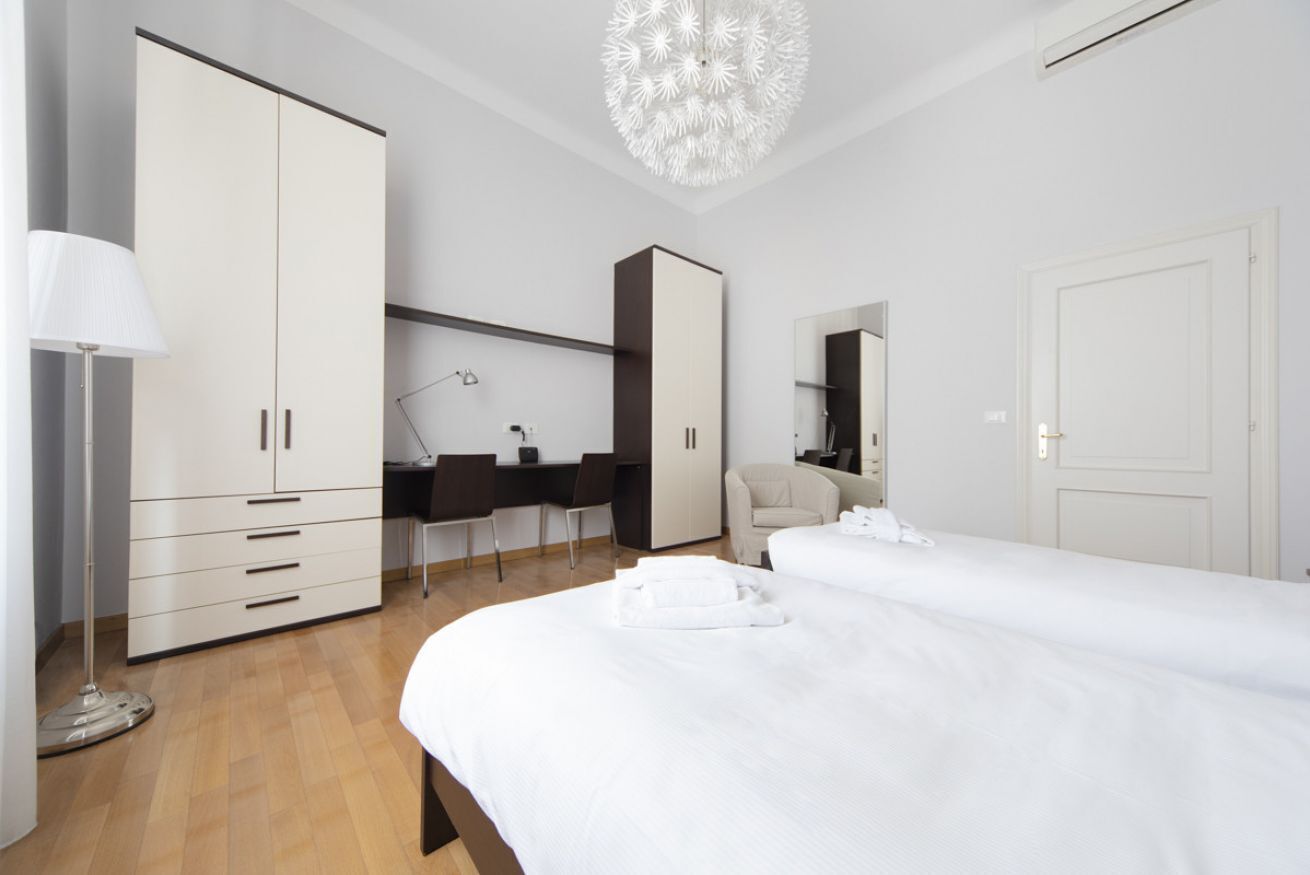 1 Schlafzimmer, Schreibtisch, Bügeleisen/Bügelbrett, WLAN