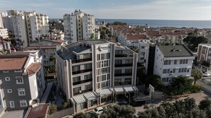 Fassade der Unterkunft