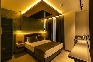 迷你吧、客房内保险箱、遮光窗帘、隔音