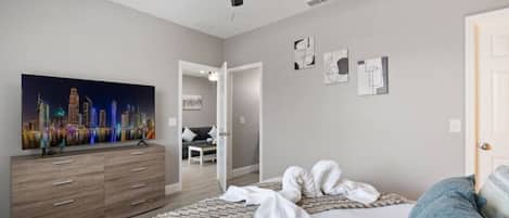 Desk, iron/ironing board, free WiFi, bed sheets