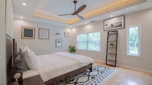 2 chambres, fer et planche à repasser, Wi-Fi, draps fournis