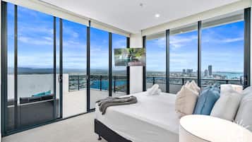 Penthouselejlighed - 3 soveværelser | 2 soveværelser, individuelt design, individuel indretning, gratis Wi-Fi