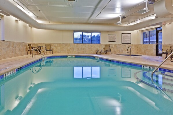 Indoor pool, a heated pool