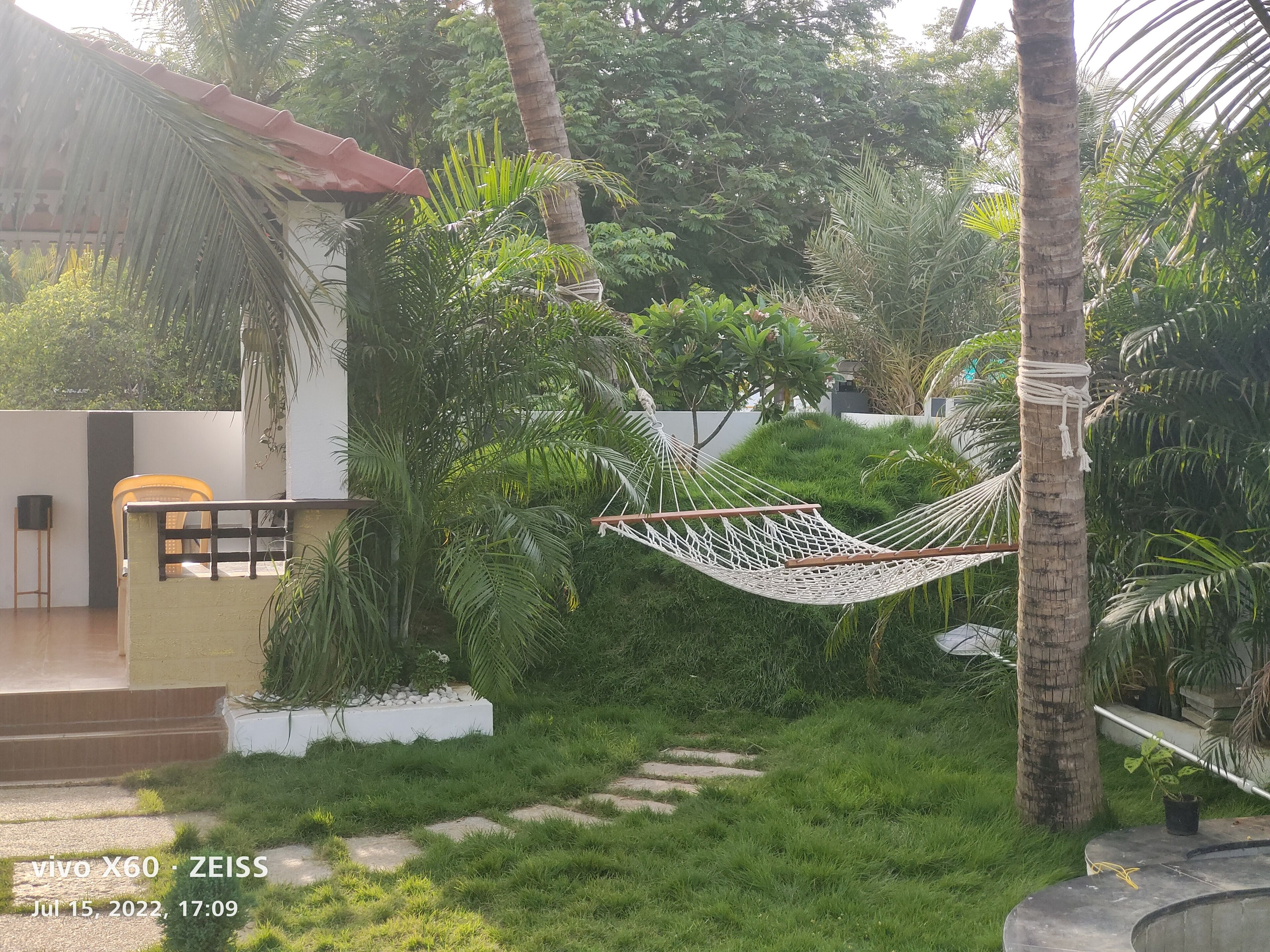 Overnattingsstedets uteområder