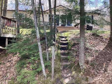 Property grounds. Oconto River Retreat II