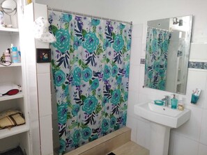 Shower, hair dryer, towels, soap - close to the sea, Colonial Zone, restaurants and Museums (Santo Domingo)