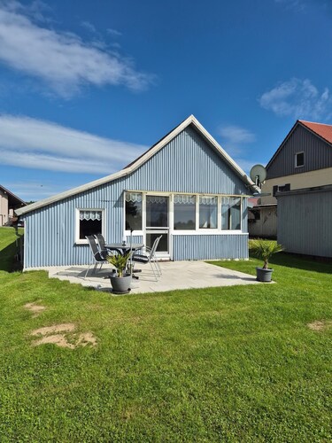 Ferienwohnung 'Kleiner Spatz' mit Terrasse, Gemeinschaftsgarten und WLAN