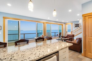 Interior - Waterfront home with amazing sound and mountain views - AC, kayaks, washer/dryer (Kingston)