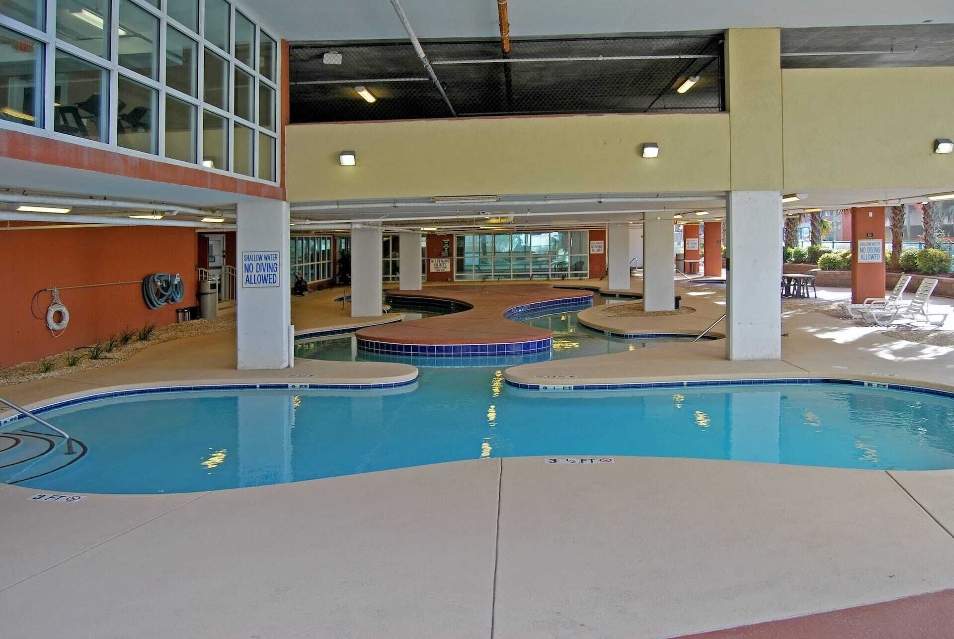 Piscine couverte
