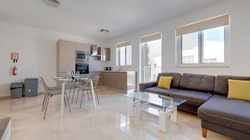 44-inch TV with cable channels