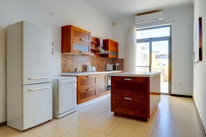 Apartment (2 Bedrooms) | Private kitchen | Fridge, espresso maker, electric kettle, toaster