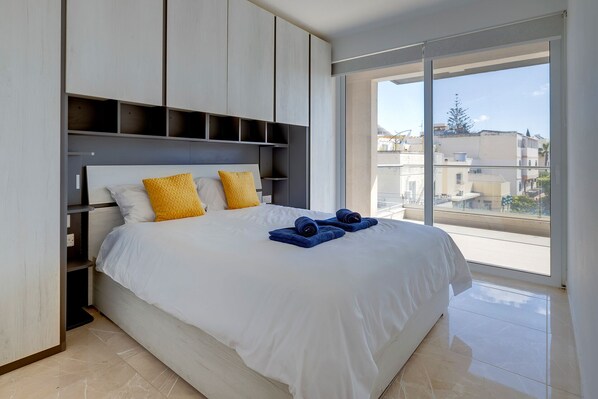 Apartment (1 Bedroom) | 1 Schlafzimmer, WLAN, Bettwäsche