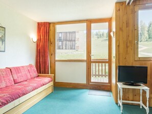 TV - Bright studio 4 pers · Close to slopes · Slope view (Plagne Villages)