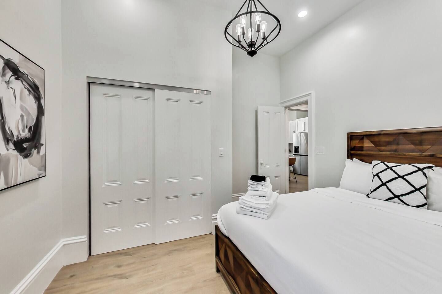 2 habitaciones y ropa de cama de alta calidad 