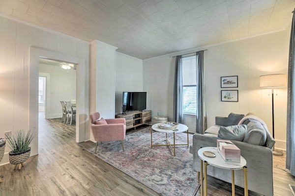 Greenville Vacation Rental | 3BR | 1BA | Stairs Required | 1,058 Sq Ft