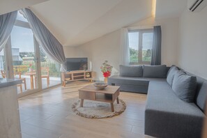 Family Suite | Living area - Feri Surf Hotel Datça (Datça)
