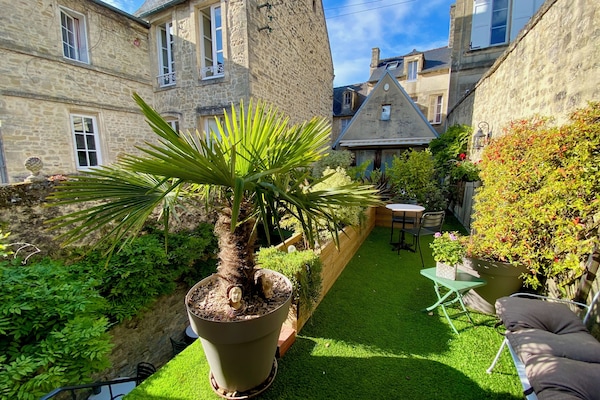 Suite Deluxe, vista al jardín (La Chapelle) | Terraza o patio