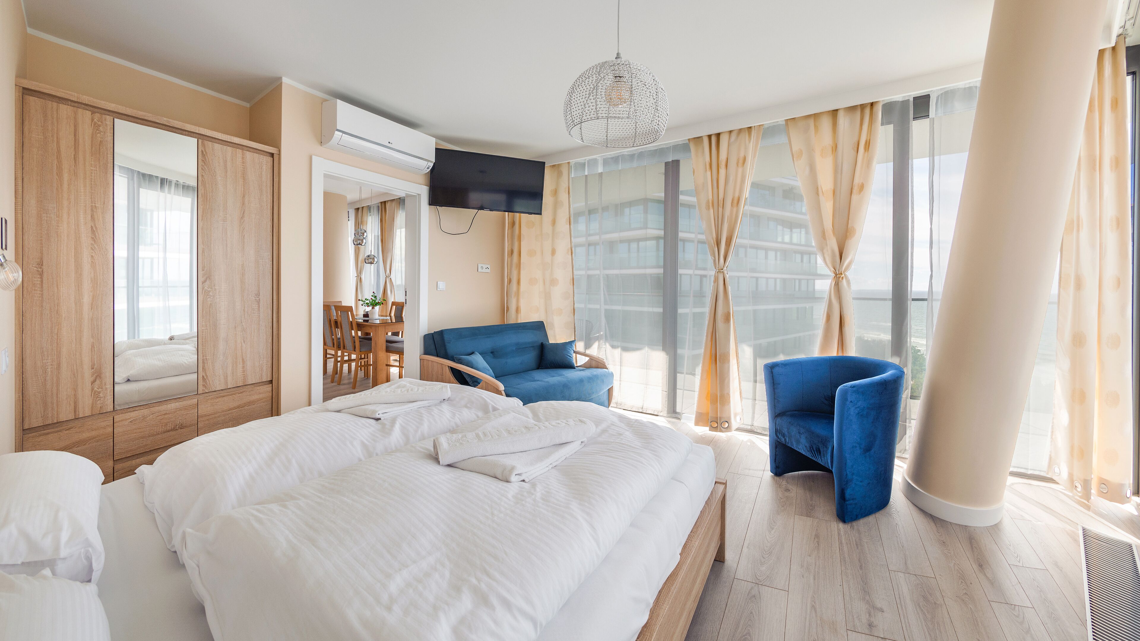 Apartament (B754) | 1 Schlafzimmer, Bügeleisen/Bügelbrett, Bettwäsche