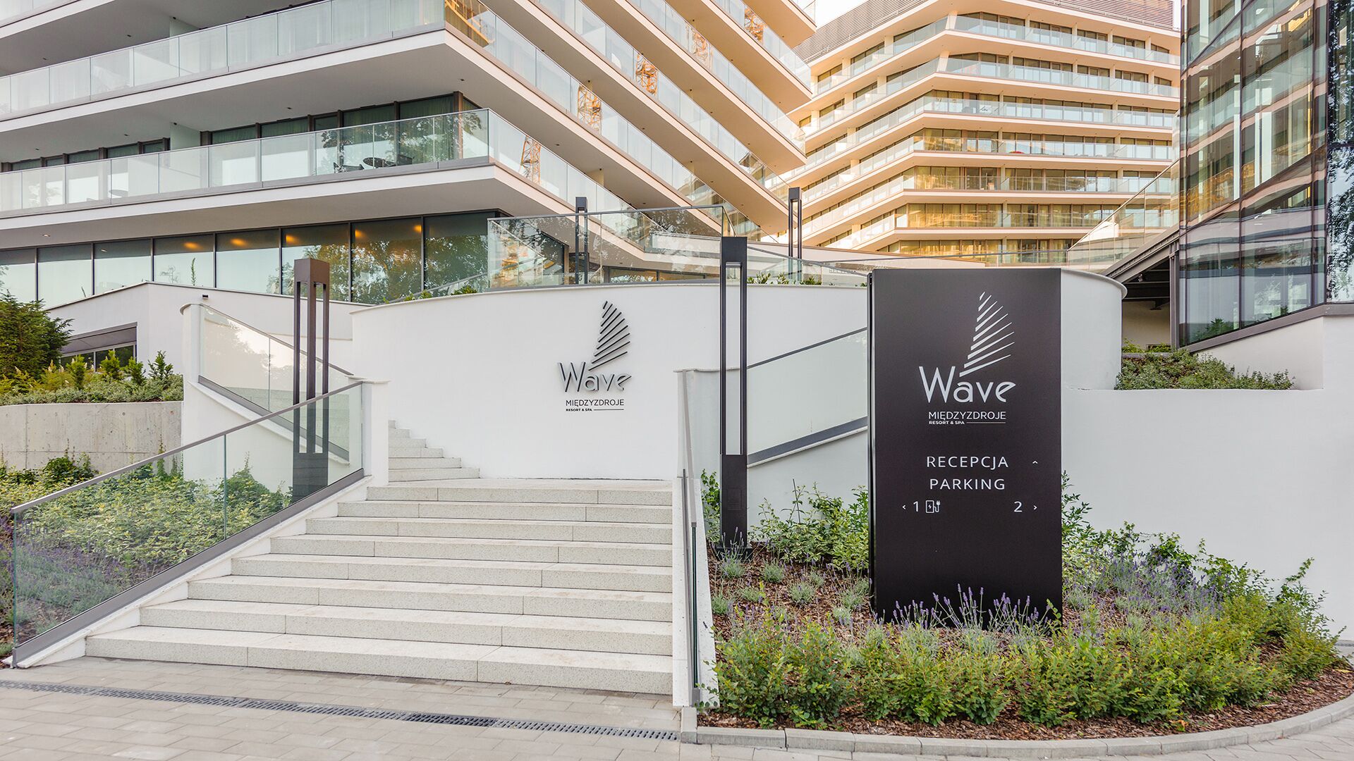 Fassade der Unterkunft