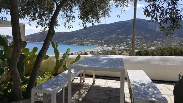Apartment | Balcony - Impeccable Apartment in Platis Gialos, Greece (Sifnos)
