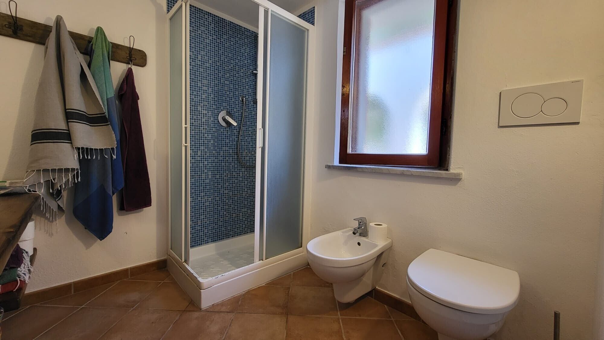 Dusche, Handtücher