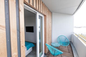 Terrace/patio - Katamaran - Sauna, Water View, Balcony, Grill (Olpenitz)