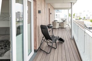 Property grounds - Katamaran - Sauna, Water View, Balcony, Grill (Olpenitz)