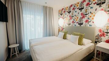 Business tweepersoonskamer | Een minibar, individueel gedecoreerd, individueel gemeubileerd