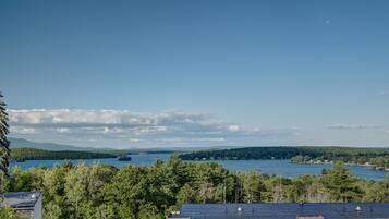 Blick von der Unterkunft