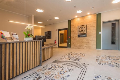 Saguão. Hotel Neues Pastorat