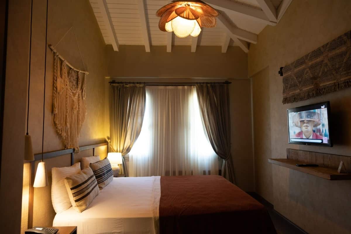 Ropa de cama de alta calidad y minibar