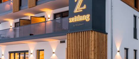 Fassade der Unterkunft