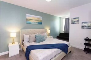 5 habitaciones, escritorio, tabla de planchar con plancha y wifi gratis