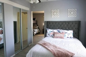 6 bedrooms, iron/ironing board, travel crib, WiFi
