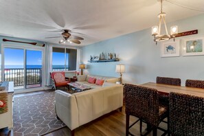 Living area - Beach Style Condo Includes Google Mini Home And Beach Access 2 Bedroom Condo by RedAwning (Fernandina Beach)