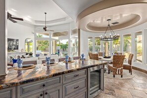 House, 4 Bedrooms | Private kitchen | Fridge, microwave, oven, stovetop - Recker #73 Mesa 4 Bedroom Home by RedAwning (Mesa)