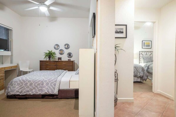 3 bedrooms, iron/ironing board, free WiFi, bed sheets