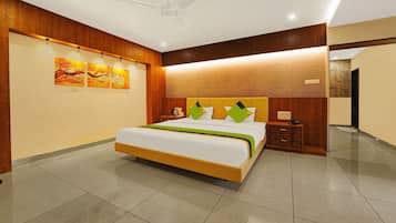 Chambre Double Premium | Bureau, fer et planche Ă  repasser