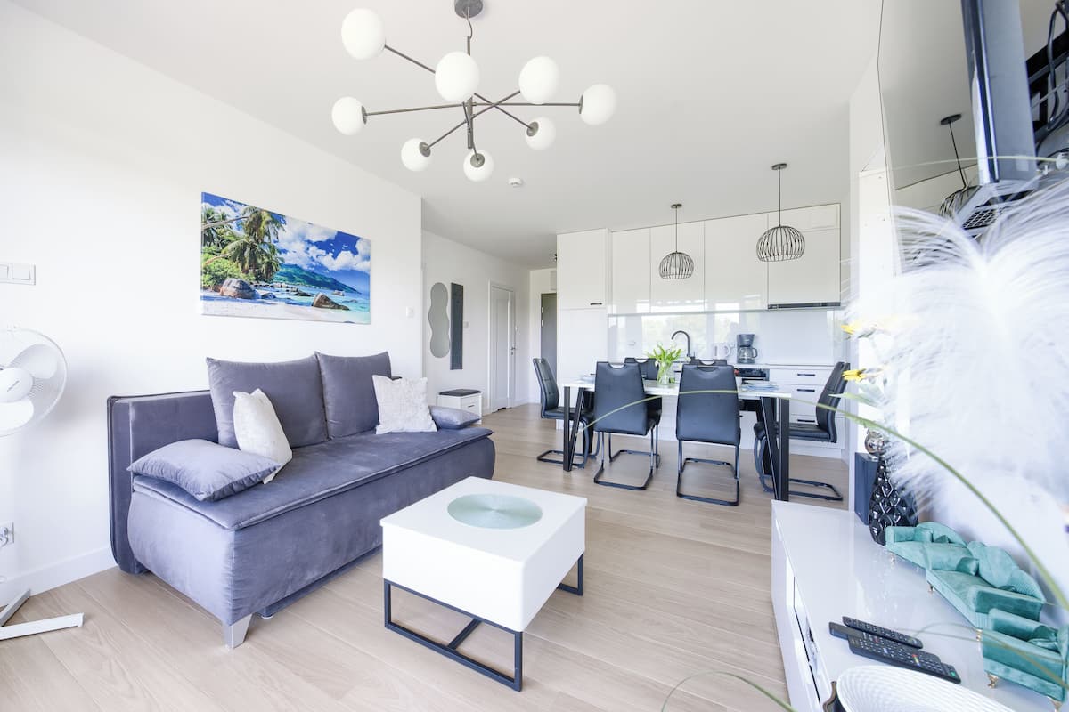 Apartment (201E) | Living area | Flat-screen TV