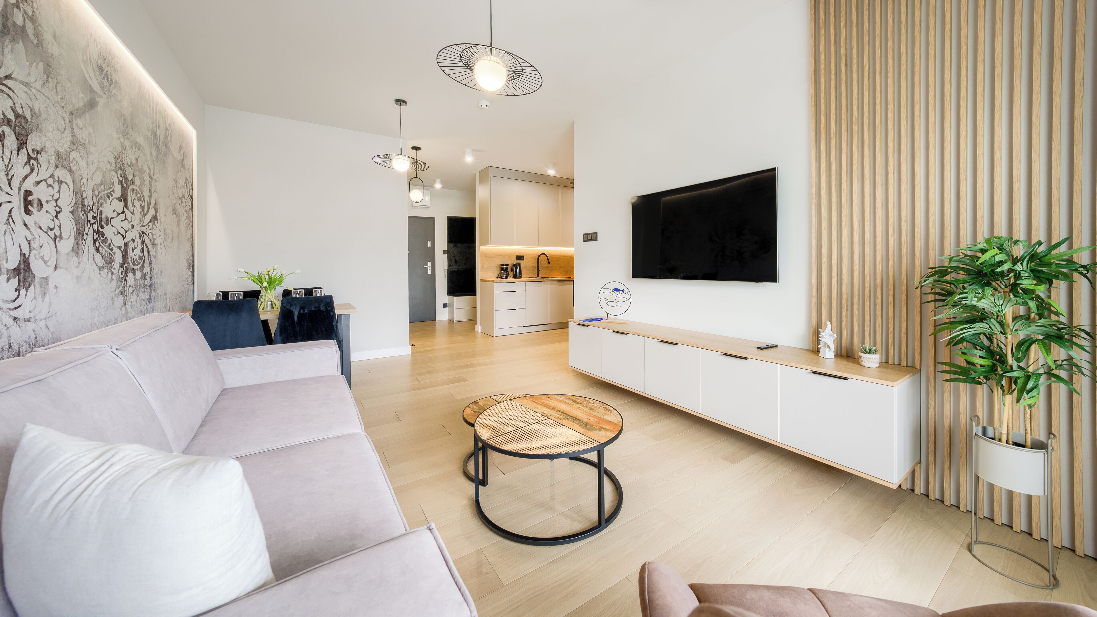  Apartament (312 D) | Wohnbereich | Flachbildfernseher