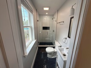 Shower - 409 duPont Ave - renovated home in town & available for shorter stays! (Lewes)