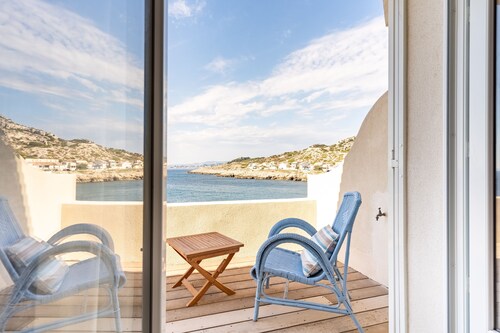 LA MARONAISE - Maison dans la calanque à l’entrée du village de pêcheurs des Goudes