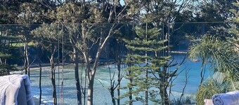 Soulshine Beachside Penthouse, views over Denhams Beach