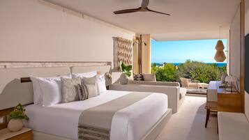 1 quarto, frigobar (abastecido com itens grátis), cofres nos quartos